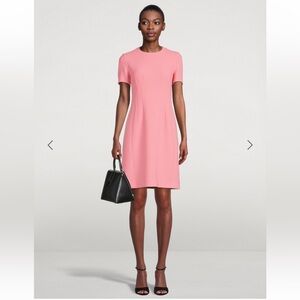 NWOT AKRIS Wool Crepe Sheath Dress